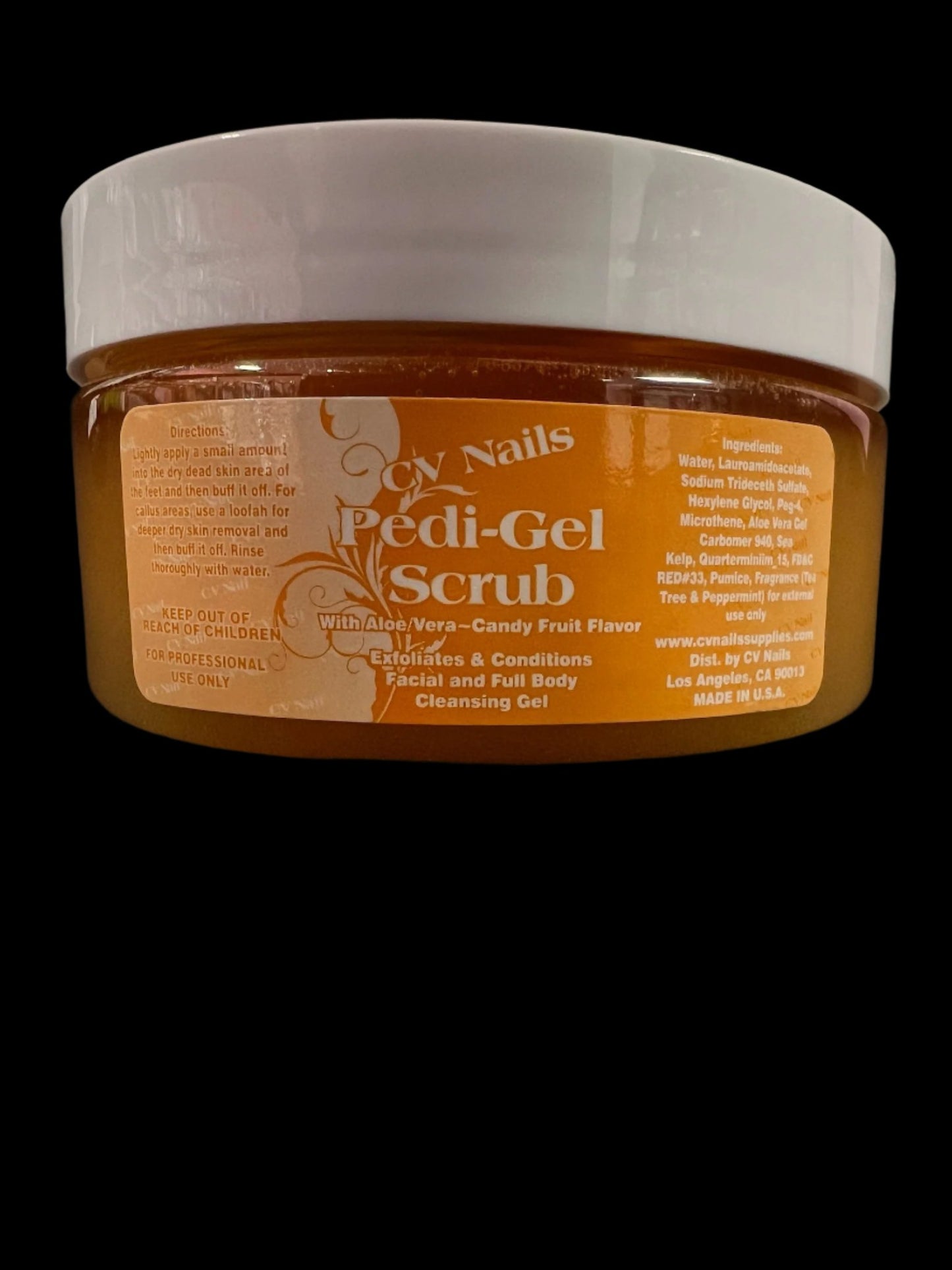 CV Nails Pedi-Gel Scrub