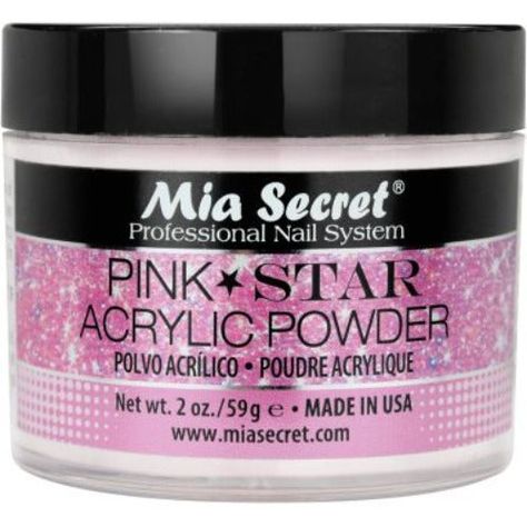 Mia Secret Acrylic Powder Pink Star